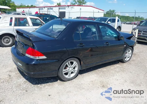 2005 Mitsubishi Lancer Ralliart z USA, uszkodzony, nr VIN JA3AJ66F05U020912